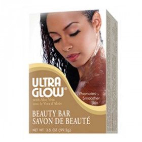 Ultra Glow Beauty Bar With Aloe Vera 3.5oz Ultra Glow Beauty Bar With Aloe Vera 3.5oz